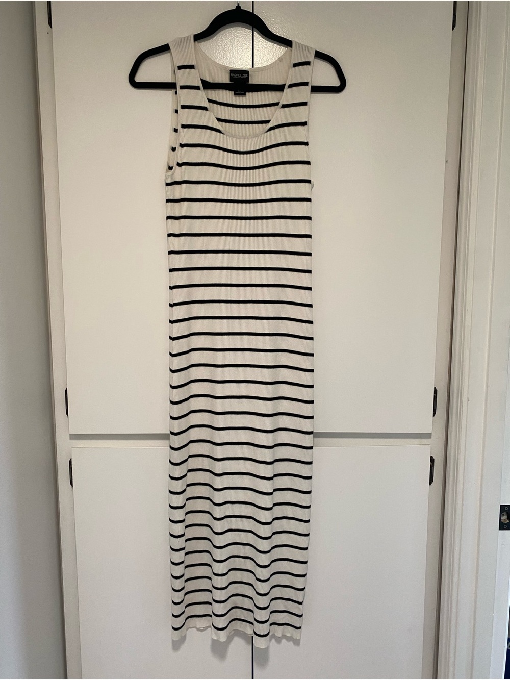 Rachel Zoe striped sleeveless tank dress